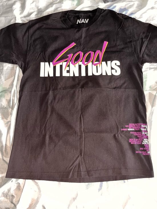 VLONE Other - Vlone Black Good Intentions T‑Shirt
